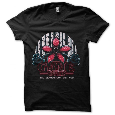 tee shirt Stranger Things demogorgon