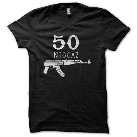 tee shirt 50 niggaz gangsta