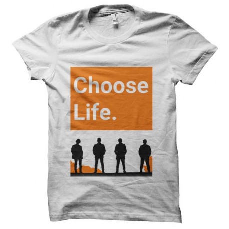 tee shirt choose life transpotting original