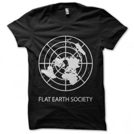 tee shirt flat earth society