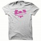 Tee shirt Anti-Tecktonik rose/blanc