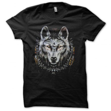 shirt dark black wolf