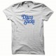 Tee shirt Disco Sucks bleu/blanc