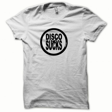 El disco chupa camiseta negro / blanco