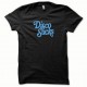 Tee shirt Disco Sucks bleu/noir