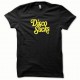 Tee shirt Disco Sucks jaune/noir