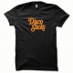 Disco Sucks t-shirt orange / black