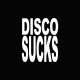 Tee shirt Disco Sucks blanc/noir