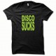 Tee shirt Disco Sucks vert/noir