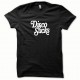 Tee shirt Disco Sucks blanc/noir