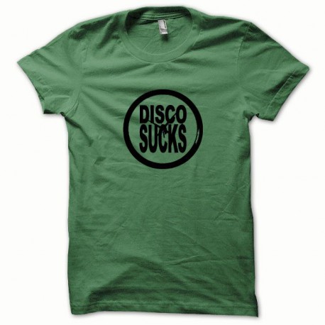 Shirt Disco Sucks black / green bottle