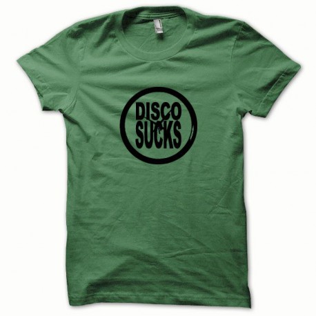 Shirt Disco Sucks black / green bottle