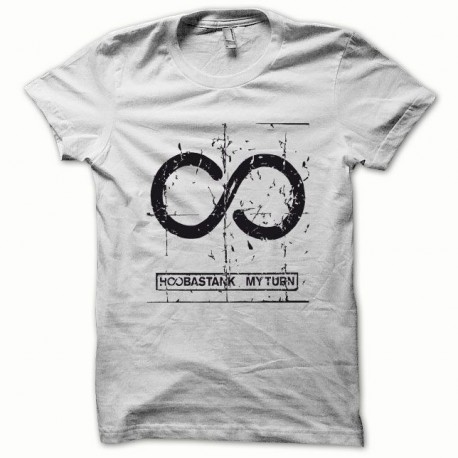 Camiseta Hoobastank negro / blanco