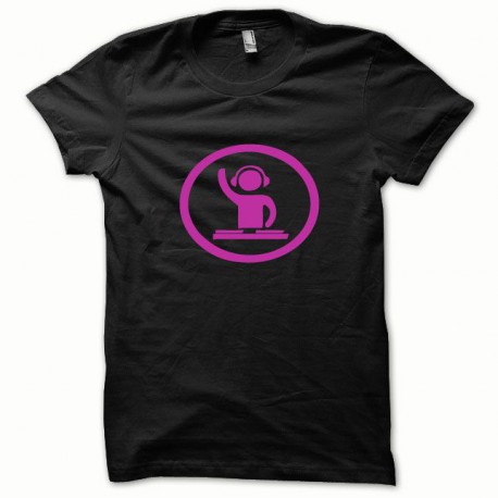 Dj at work shirt pink / black