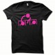 Dj at work shirt pink / black