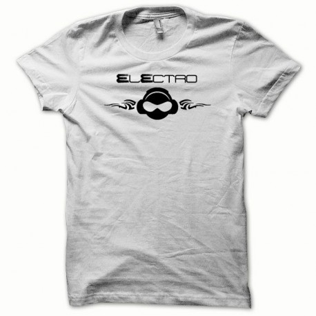 Tee shirt Electro noir/blanc