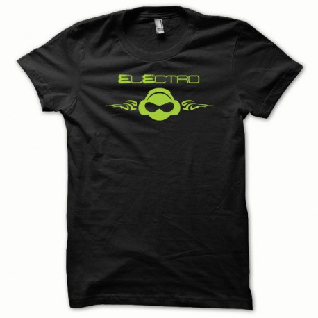 Tee shirt Electro vert/noir