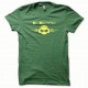 Tee shirt Electro jaune/vert bouteille