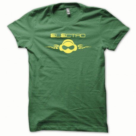 Shirt Electro yellow / green bottle