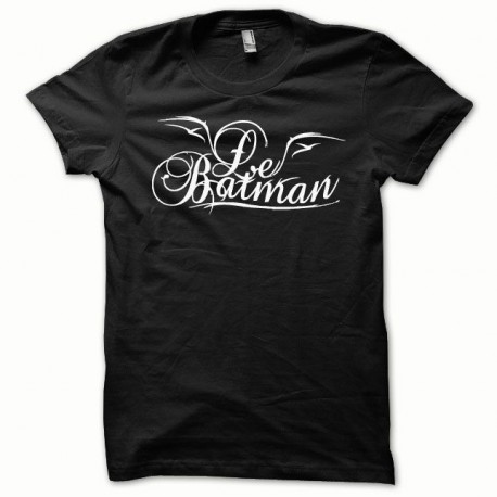 Tee shirt Le Batman blanc/noir