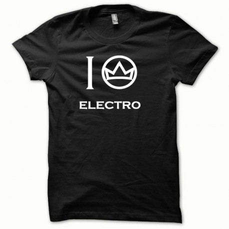 Camisa Electro blanco / negro