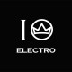 Tee shirt Electro blanc/noir