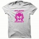 Pure Energy t-shirt white / pink