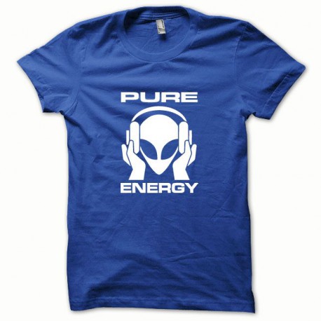 Energía pura camiseta blanca / real