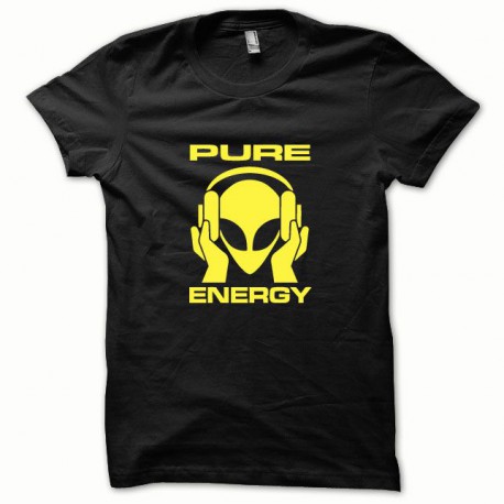 Tee shirt Pure Energy jaune/noir
