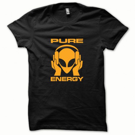 Tee shirt Pure Energy orange/noir