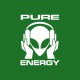 Pure Energy t-shirt white / green bottle