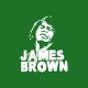 James Brown t-shirt white / green bottle