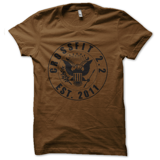 camisetas crossfit marron