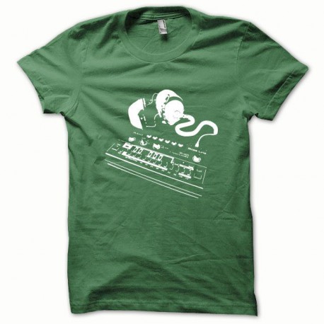 Shirt Roland TB-303 white / green bottle