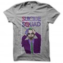 gray t-shirt Suicide Squad