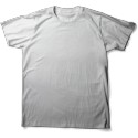En blanco camiseta 100% de algodón orgánico