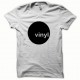 Tee shirt Vinyl noir/blanc