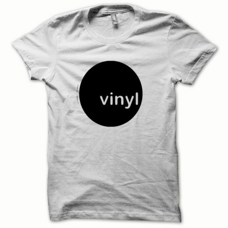 Camisa Vinilo Negro / Blanco