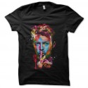 David bowie acquarelle camiseta