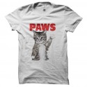 tee shirt paws kitten
