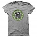 zombie monster starbucks t-shirt