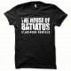 Tee shirt Spartacus blanc/noir