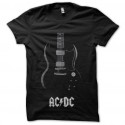 conjunto de camiseta de ACDC guitarras