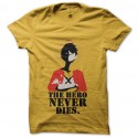 héroe de una sola pieza Luffy camiseta