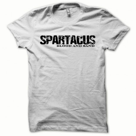 Tee shirt Spartacus noir/blanc