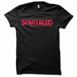 Tee shirt Spartacus rouge/noir