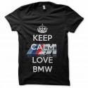 camiseta mantenga calma amor bmw