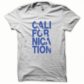 Californication camiseta azul / blanco