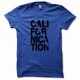 Tee shirt Californication noir/bleu royal