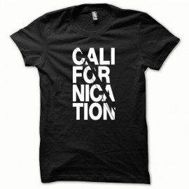 Tee shirt Californication blanc/noir